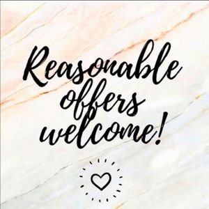 Offers welcome❣️